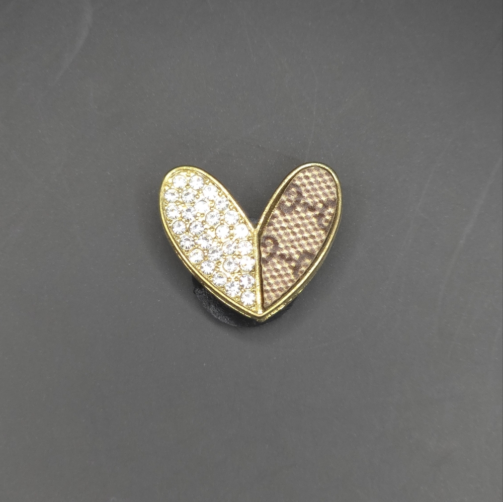 Gucci Heart Croc Charm